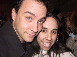 Me and Dave Matthews; Actual size=180 pixels wide